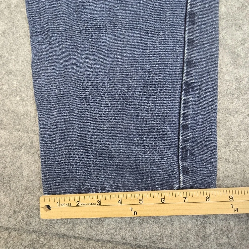Levi's 550 Jeans Mens 38x29 Blue Relaxed Tapered Denim Zip Fly Medium Wash‎
